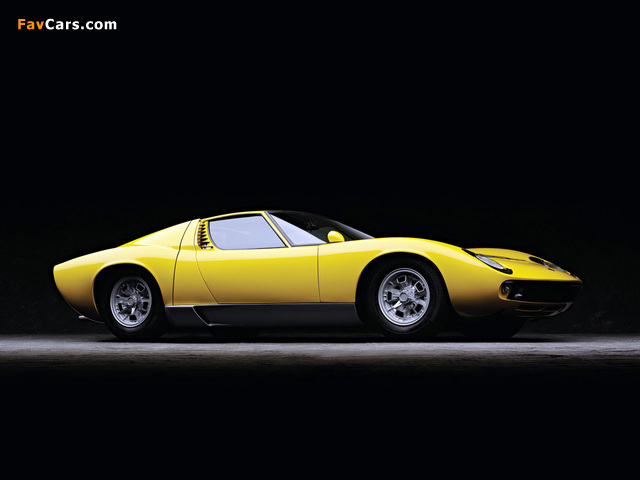 Lamborghini Miura P400 1966–69 pictures (640 x 480)