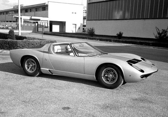 Lamborghini Miura Roadster 1968 images