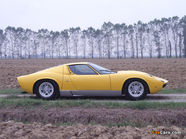 Lamborghini Miura P400 S 1969–71 photos (640 x 480)