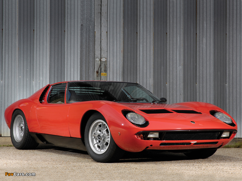 Lamborghini Miura P400 S 1969–71 pictures (800 x 600)