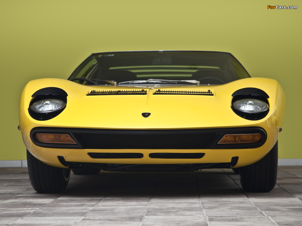 Lamborghini Miura P400 SV Prototipo 1971 images (1024 x 768)