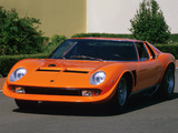 Photos of Lamborghini Miura P400 SVJ 1971–72