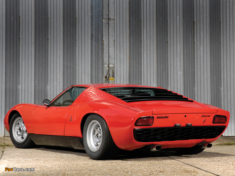 Pictures of Lamborghini Miura P400 S 1969–71 (800 x 600)