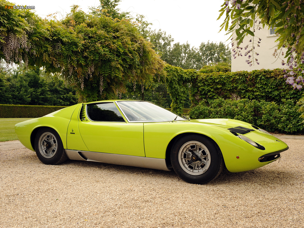 Pictures of Lamborghini Miura P400 S 1969–71 (1024 x 768)