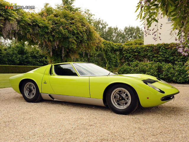 Pictures of Lamborghini Miura P400 S 1969–71 (640 x 480)