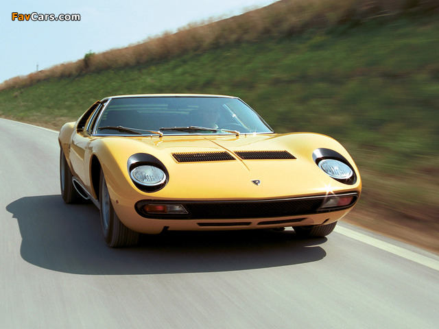 Pictures of Lamborghini Miura P400 SV 1971–72 (640 x 480)