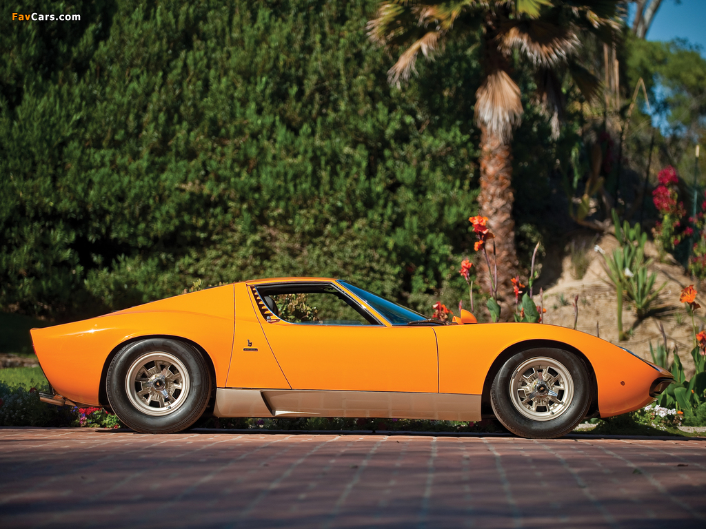 Pictures of Lamborghini Miura P400 SV 1971–72 (1024 x 768)