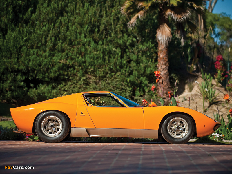 Pictures of Lamborghini Miura P400 SV 1971–72 (800 x 600)