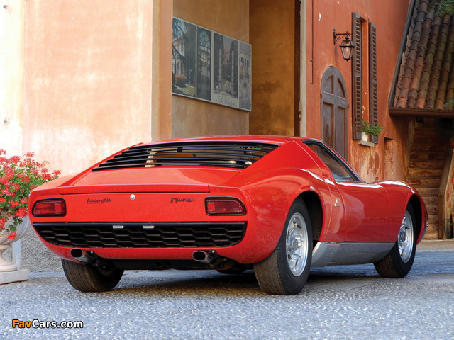 Lamborghini Miura P400 1966–69 wallpapers (640 x 480)