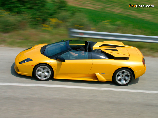 Lamborghini Murcielago Roadster 2004–06 images (640 x 480)