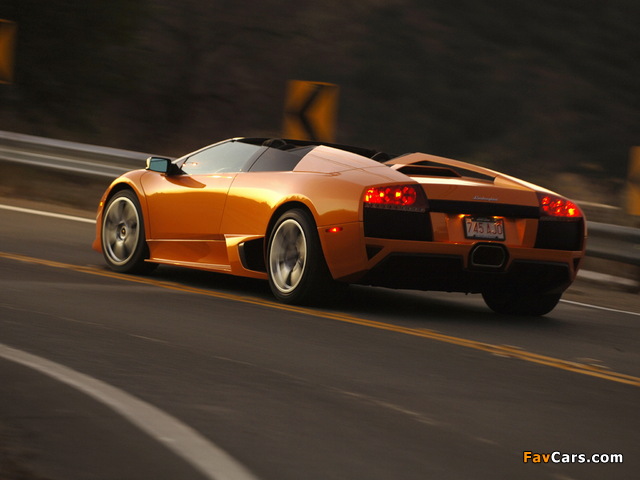 Lamborghini Murcielago LP640 Roadster 2006–10 photos (640 x 480)