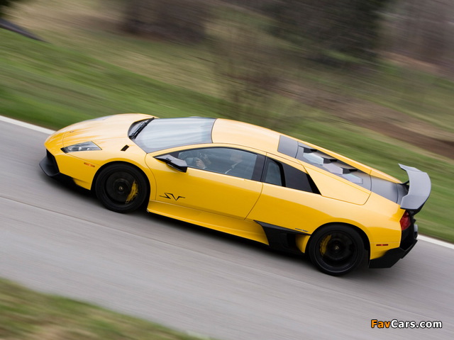 Lamborghini Murciélago LP 670-4 SuperVeloce 2009–10 images (640 x 480)