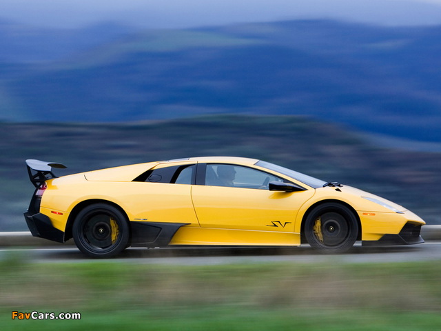 Lamborghini Murciélago LP 670-4 SuperVeloce 2009–10 images (640 x 480)