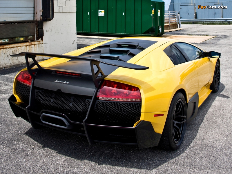 Lamborghini Murciélago LP 670-4 SuperVeloce 2009–10 wallpapers (800 x 600)