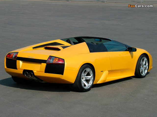 Photos of Lamborghini Murcielago Roadster 2004–06 (640 x 480)