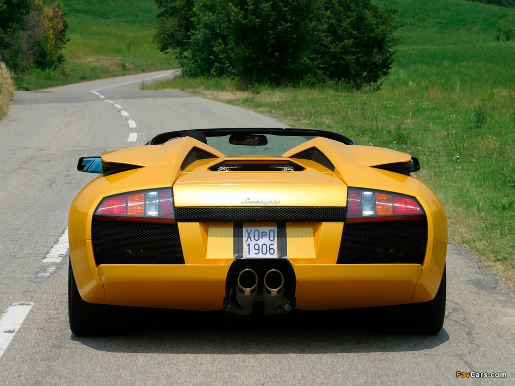 Photos of Lamborghini Murcielago Roadster 2004–06 (1024 x 768)