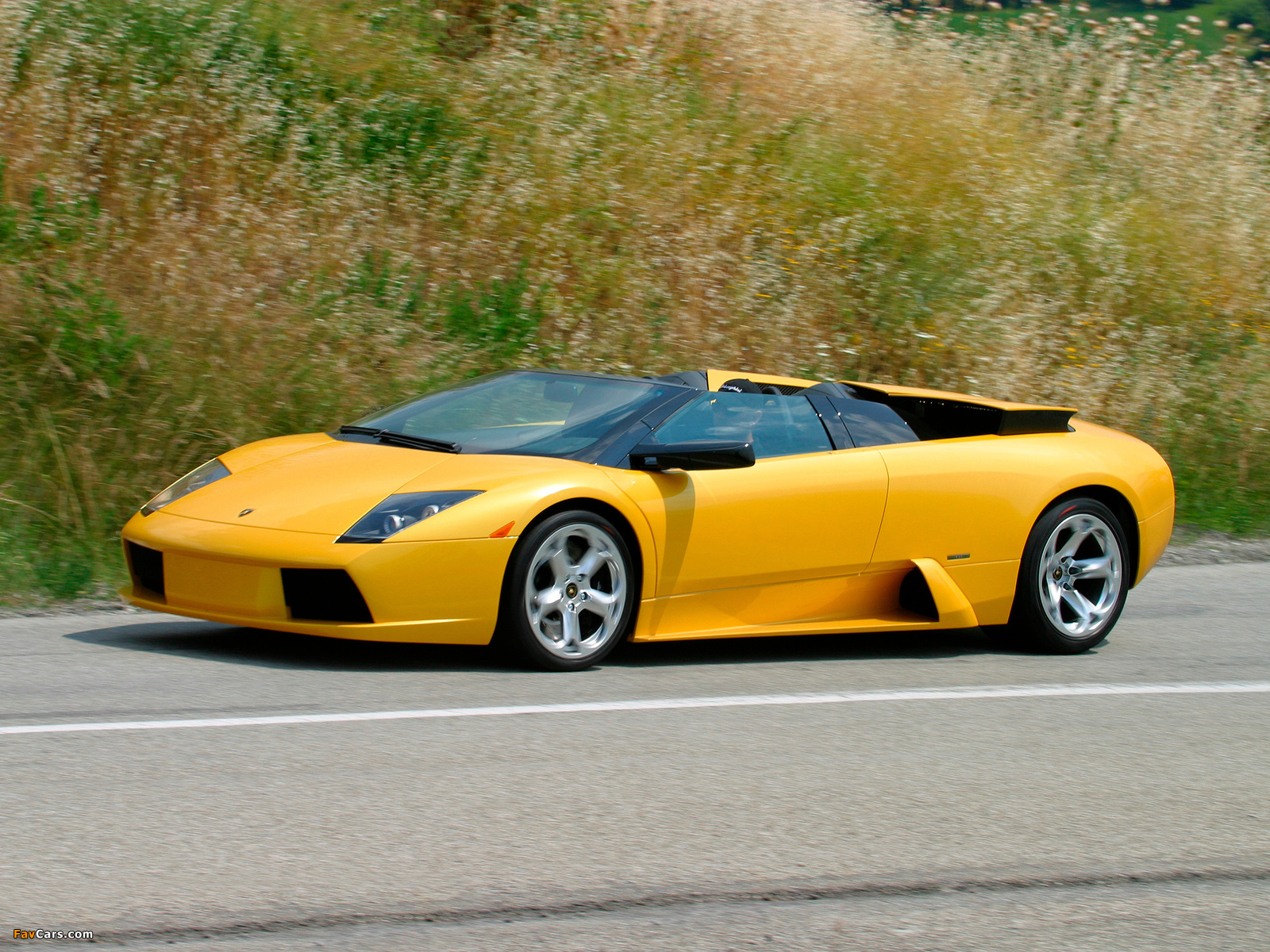 Lamborghini Murcielago Roadster 2004–06 wallpapers (1600 x 1200)