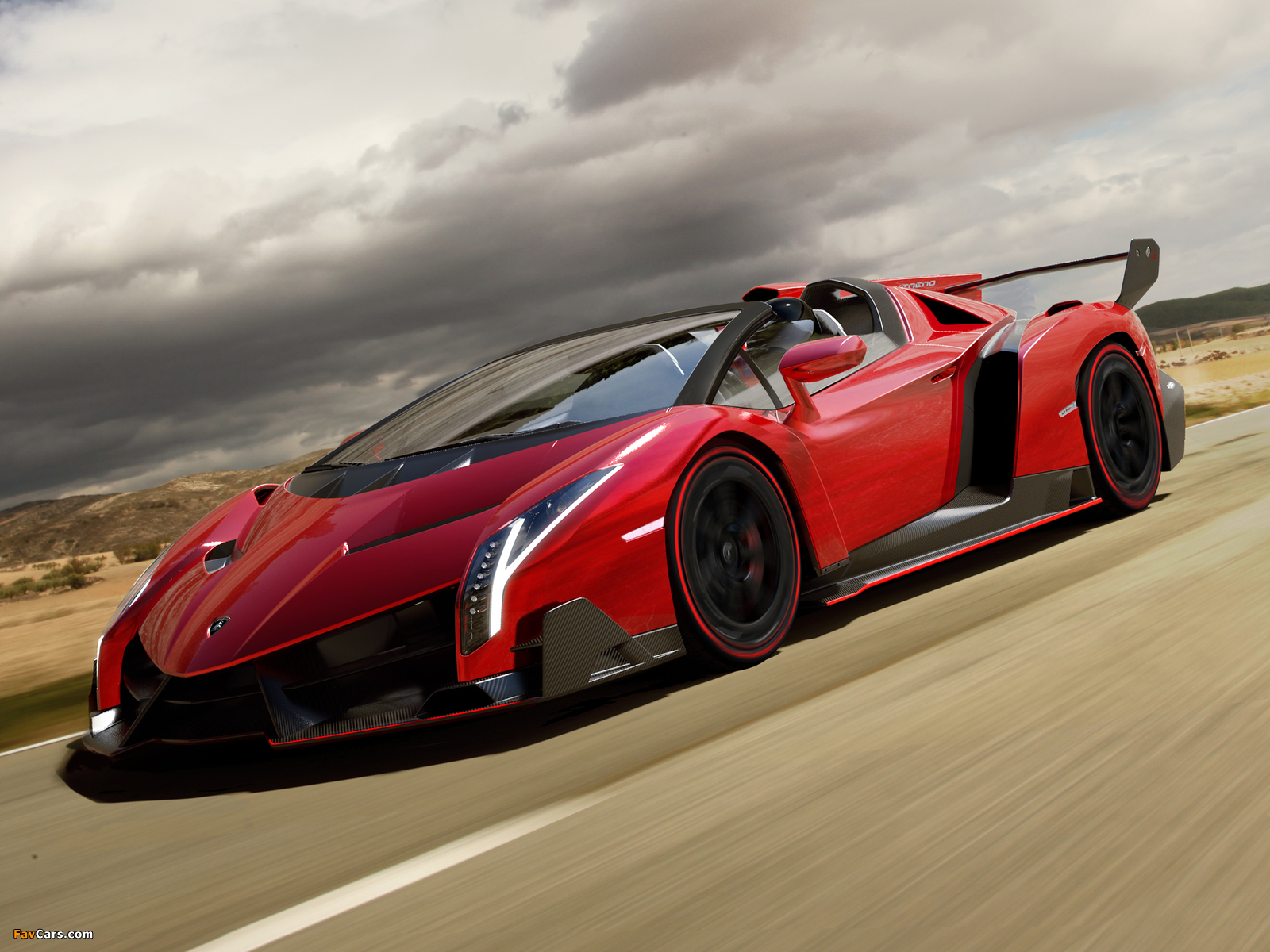 Lamborghini Veneno Roadster 2014 wallpapers (1600 x 1200)