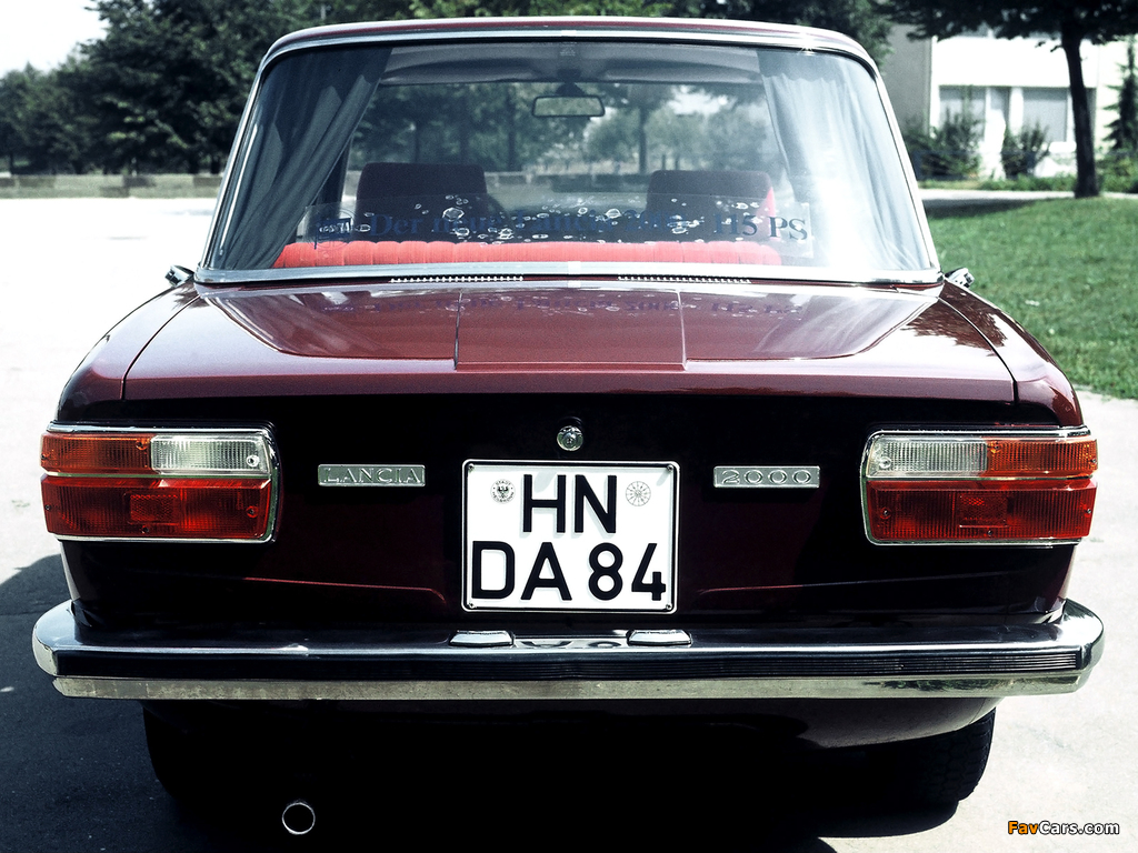 Lancia 2000 Berlina (820) 1971–74 images (1024 x 768)