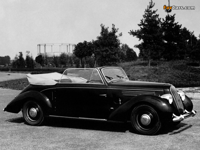 Lancia Aprilia Cabriolet (239) 1937–39 wallpapers (640 x 480)