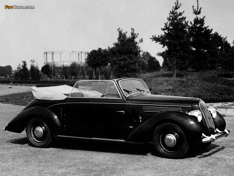 Lancia Aprilia Cabriolet (239) 1937–39 wallpapers (800 x 600)