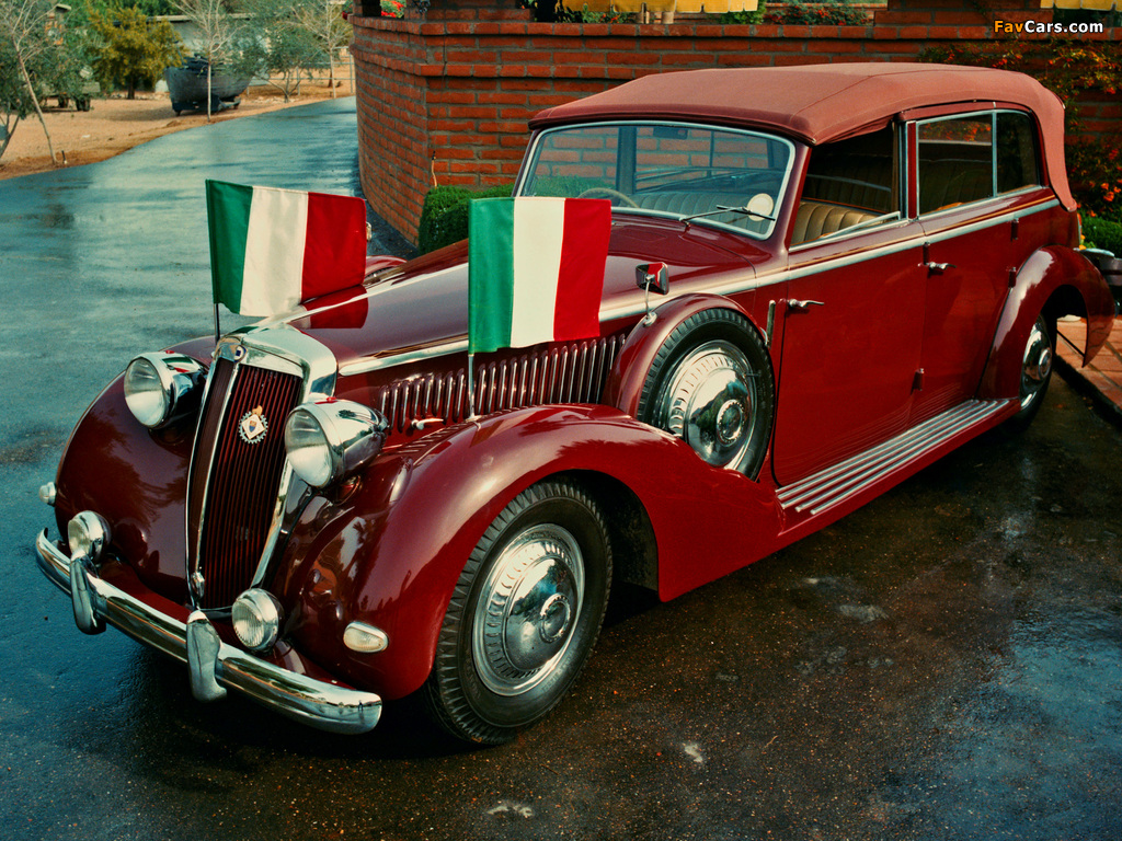 Lancia Astura Ministeriale Convertible Stabilimenti Farina 1939 images (1024 x 768)