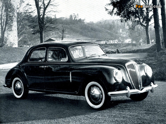 Lancia Aurelia (B10) 1950–53 photos (640 x 480)