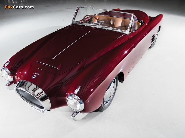 Lancia Aurelia PF200 Spyder (B52#1052) 1953 wallpapers (640 x 480)