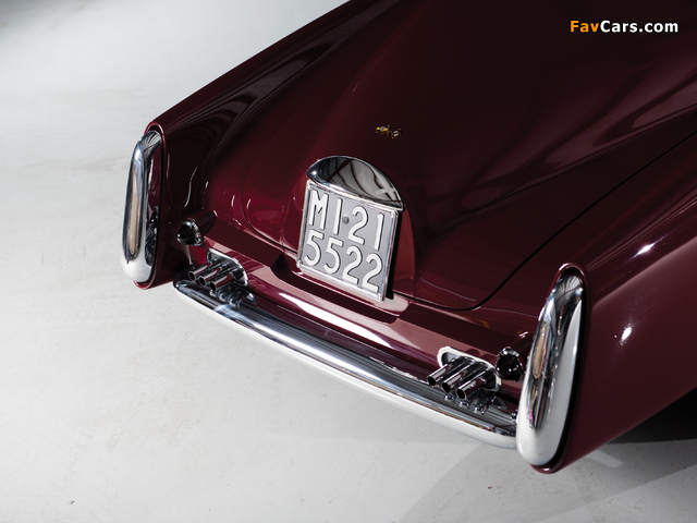 Lancia Aurelia PF200 Spyder (B52#1052) 1953 wallpapers (640 x 480)