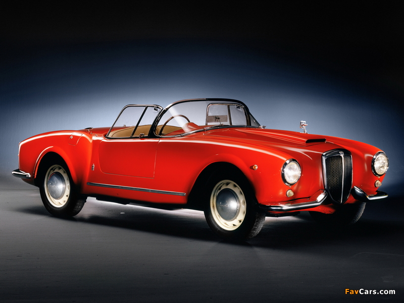 Lancia Aurelia GT Convertible (B24) 1954–55 wallpapers (800 x 600)