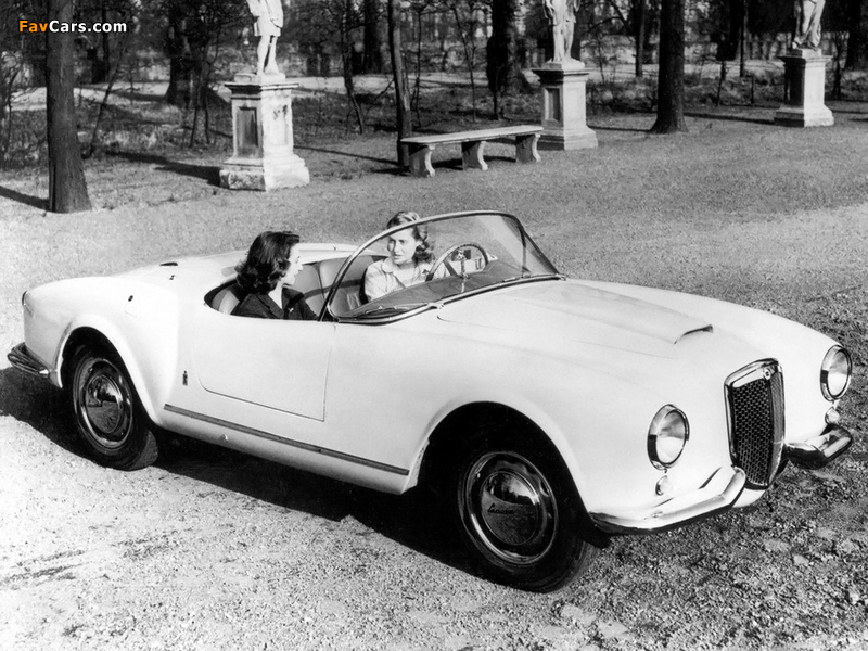 Pictures of Lancia Aurelia GT Convertible (B24) 1954–55 (800 x 600)