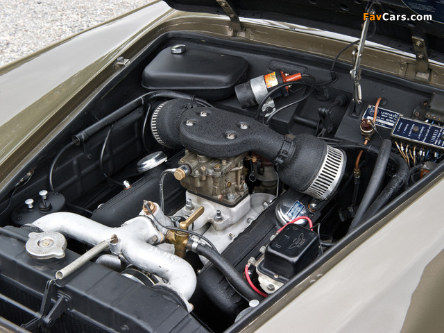 Lancia Aurelia GT Convertible (B24) 1956–58 wallpapers (640 x 480)