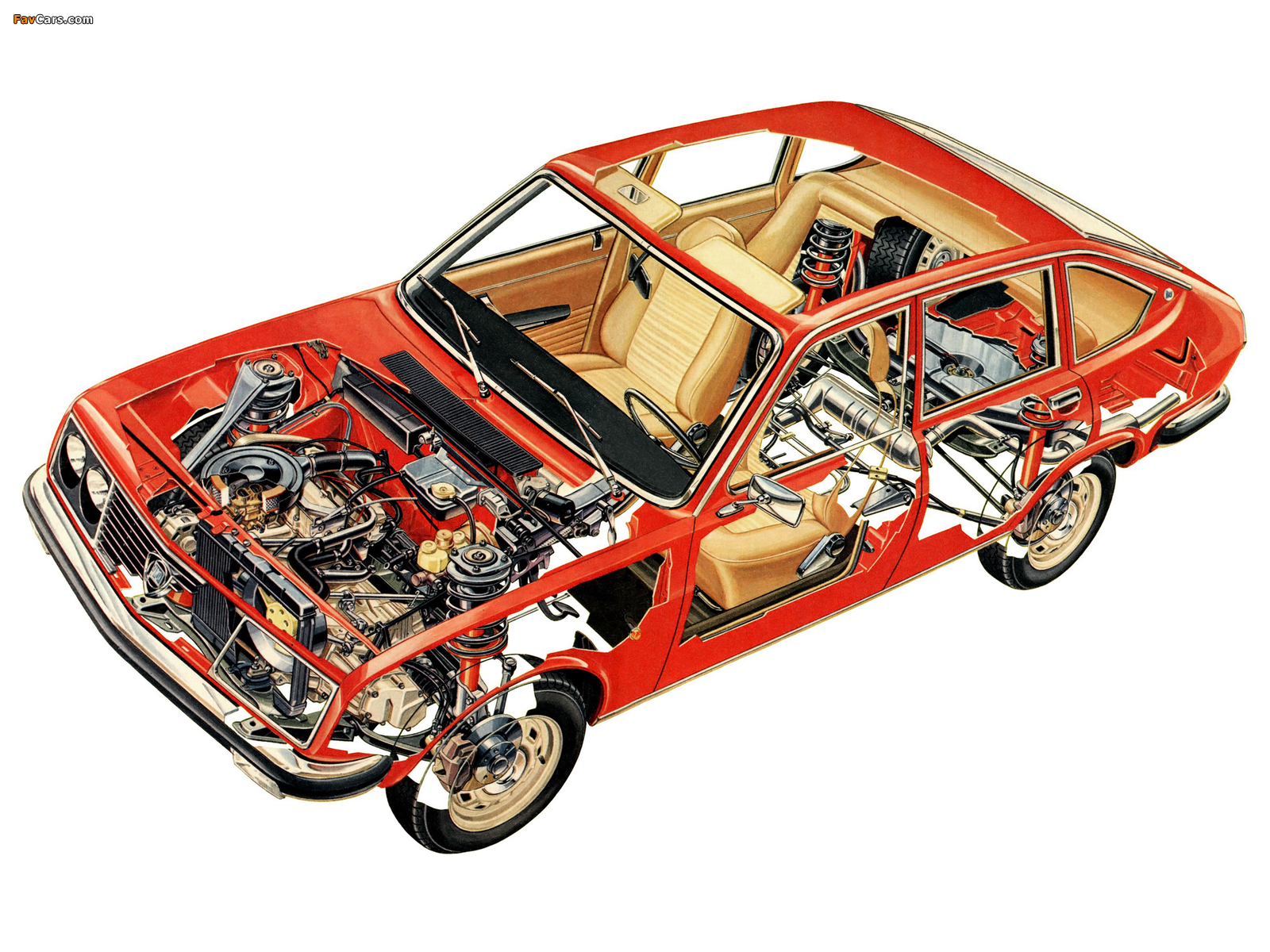 Images of Lancia Beta (828) 1972–75 (1600 x 1200)