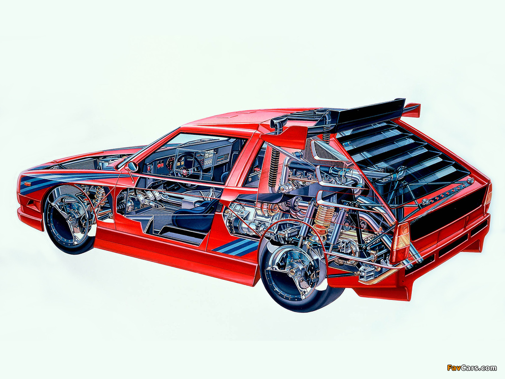Lancia ECV Prototipo 1987–88 photos (1024 x 768)