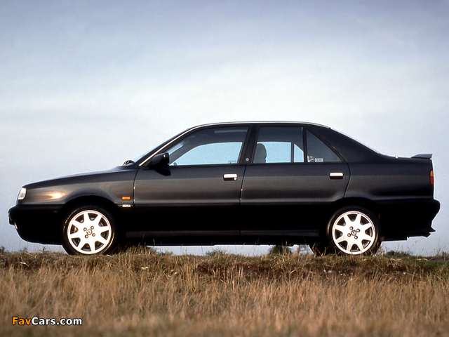Lancia Dedra HF Turbo UK-spec (835) 1992–94 wallpapers (640 x 480)