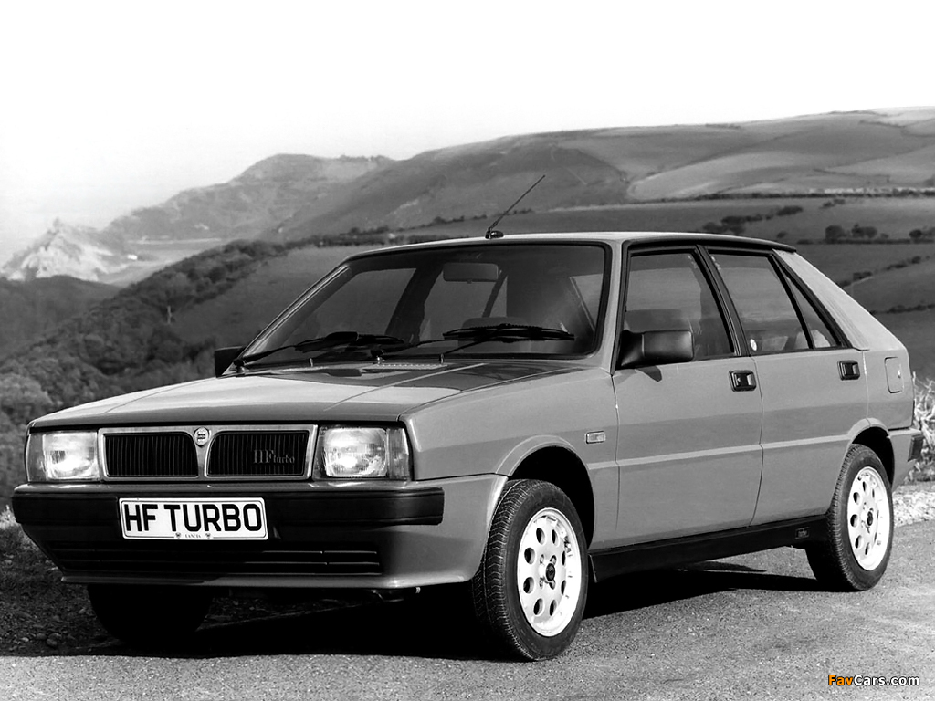 Images of Lancia Delta HF Turbo UK-spec (831) 1986–91 (1024 x 768)