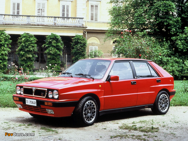 Images of Lancia Delta HF Integrale 16v (831) 1989–91 (640 x 480)