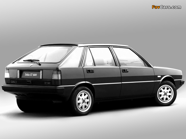 Lancia Delta GT 1600 (831) 1982–86 wallpapers (640 x 480)