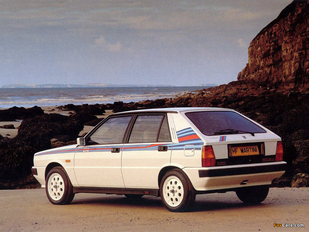 Lancia Delta HF Turbo Martini UK-spec (831) 1983–86 pictures (1024 x 768)