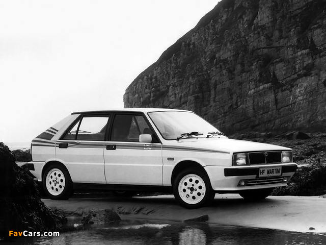 Lancia Delta HF Turbo Martini UK-spec (831) 1983–86 wallpapers (640 x 480)