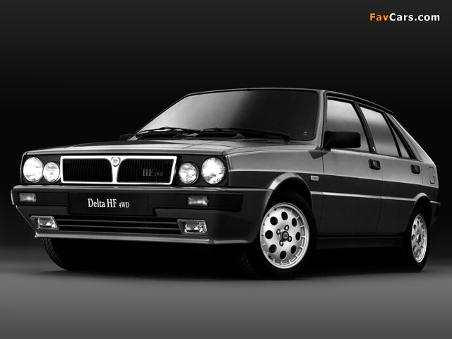 Lancia Delta HF 4WD (831) 1986–87 pictures (640 x 480)