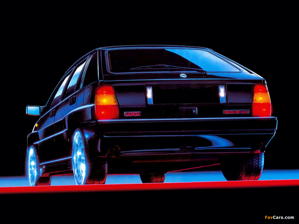 Lancia Delta HF Integrale (831) 1987–89 wallpapers (1024 x 768)