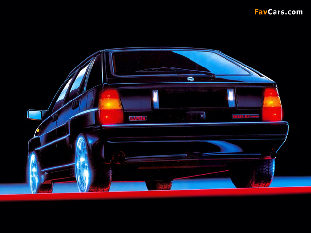 Lancia Delta HF Integrale (831) 1987–89 wallpapers (640 x 480)