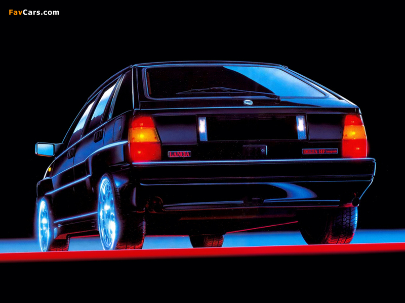 Lancia Delta HF Integrale (831) 1987–89 wallpapers (800 x 600)