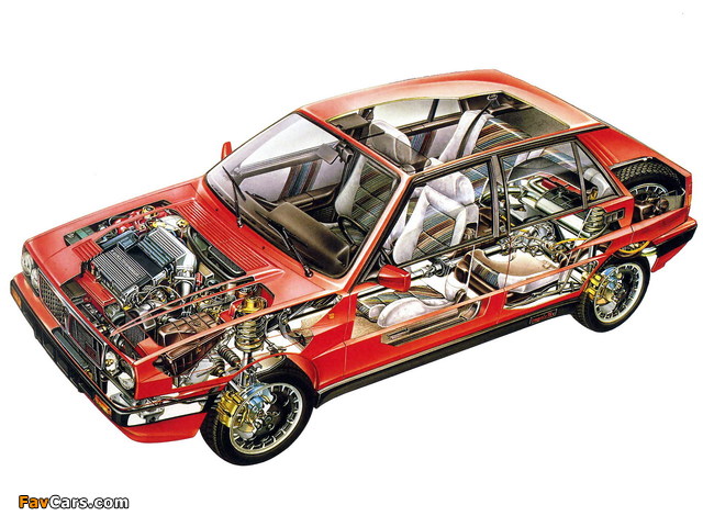 Pictures of Lancia Delta HF Integrale 16v (831) 1989–91 (640 x 480)