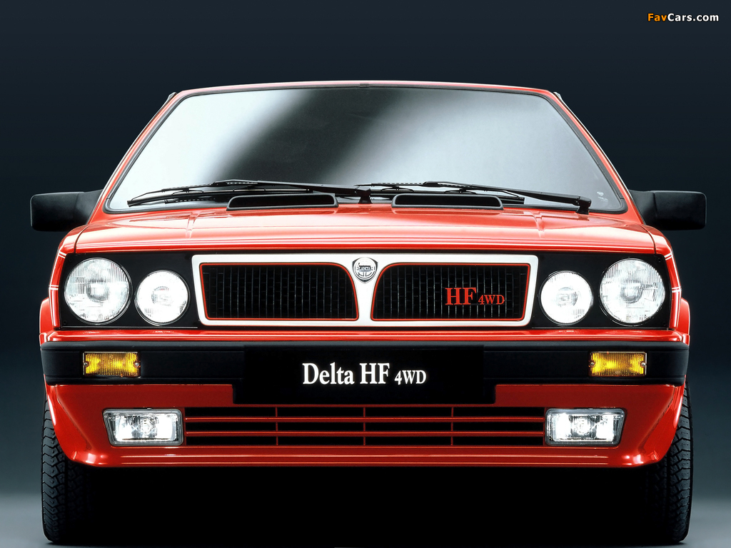 Lancia Delta HF 4WD (831) 1986–87 wallpapers (1024 x 768)