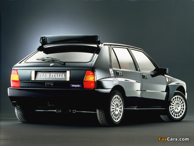 Lancia Delta HF Integrale Evoluzione Club Italia (831) 1992 wallpapers (640 x 480)