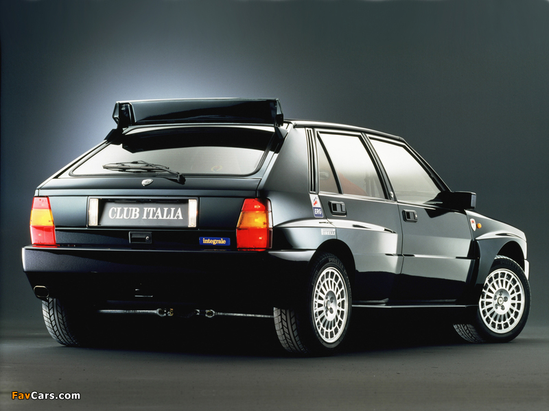 Lancia Delta HF Integrale Evoluzione Club Italia (831) 1992 wallpapers (800 x 600)
