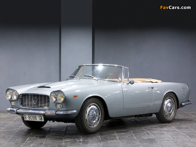 Photos of Lancia Flaminia Convertible (824) 1959–63 (640 x 480)