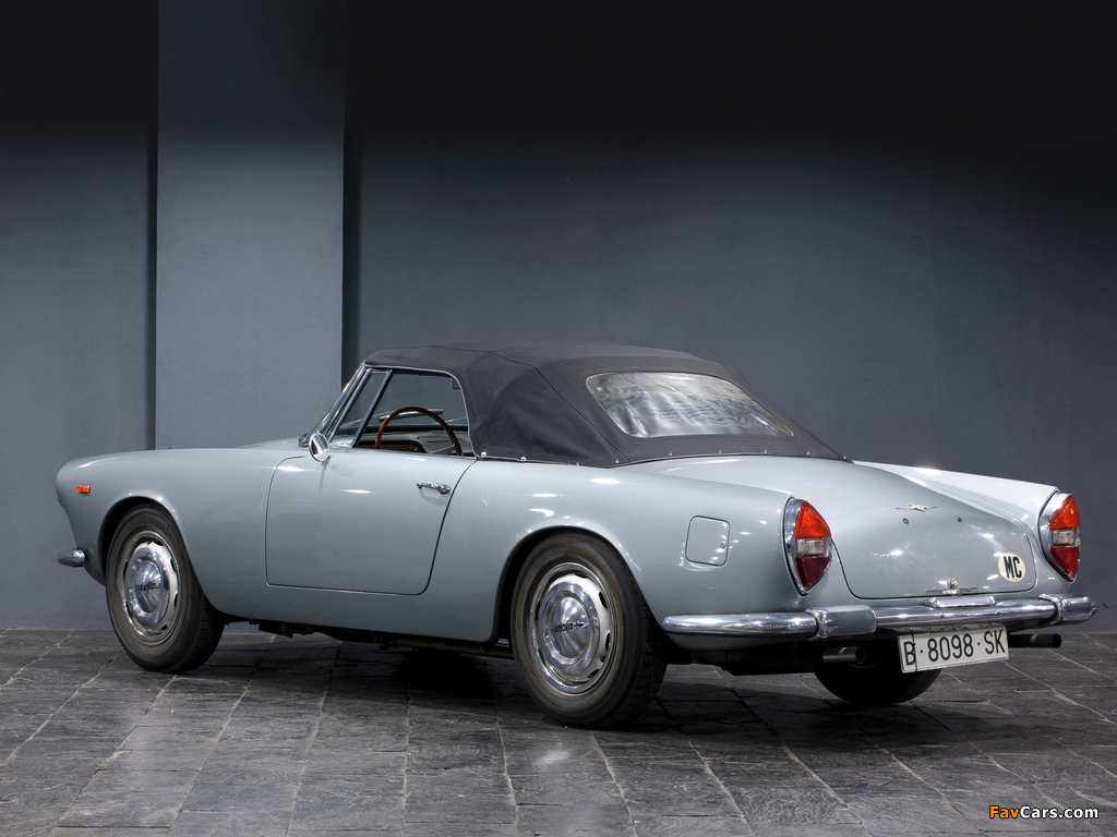 Pictures of Lancia Flaminia Convertible (824) 1959–63 (1024 x 768)
